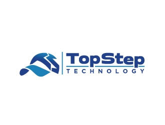 Top Step Technology logo design by Foxcody