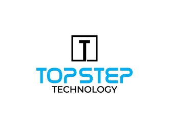 Top Step Technology logo design by aryamaity