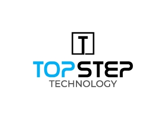 Top Step Technology logo design by aryamaity