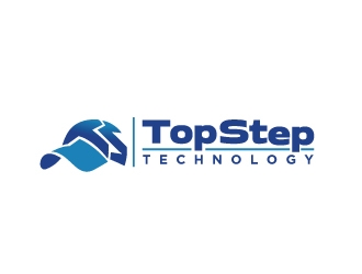 Top Step Technology logo design by Foxcody