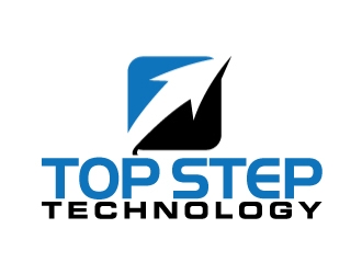 Top Step Technology logo design by AamirKhan