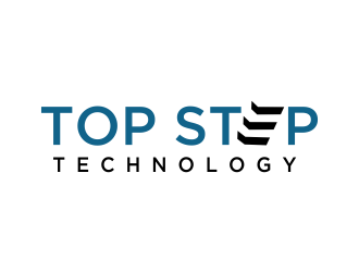 Top Step Technology logo design by oke2angconcept