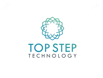 Top Step Technology logo design by Kebrra