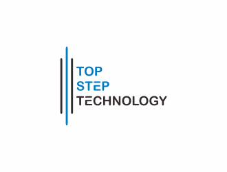 Top Step Technology logo design by luckyprasetyo