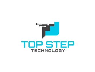 Top Step Technology logo design by usashi