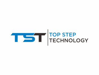 Top Step Technology logo design by luckyprasetyo