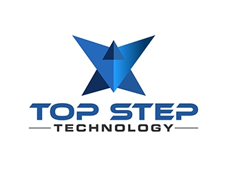 Top Step Technology logo design by SteveQ