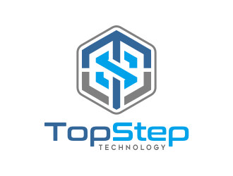 Top Step Technology logo design by AisRafa