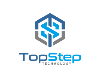 Top Step Technology logo design by AisRafa