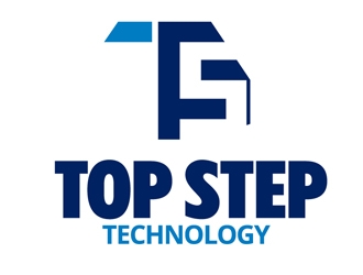 Top Step Technology logo design by DreamLogoDesign