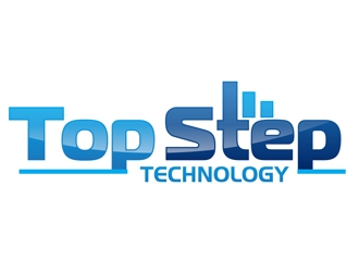 Top Step Technology logo design by DreamLogoDesign