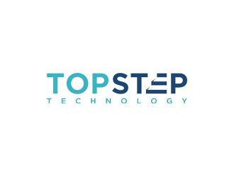 Top Step Technology logo design by Rizqy