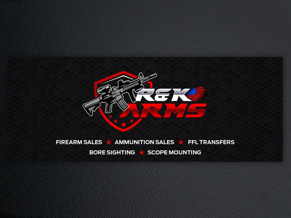 R & K Arms logo design by KHAI