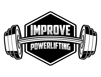 Improve Powerlifting logo design by Kirito