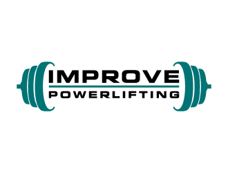 Improve Powerlifting logo design by akilis13