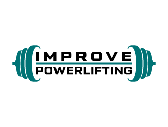 Improve Powerlifting logo design by akilis13