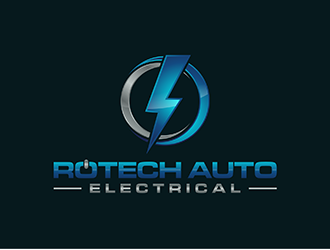 Rotech Auto Electrical logo design by ndaru