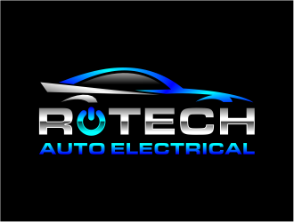 Rotech Auto Electrical logo design by cintoko