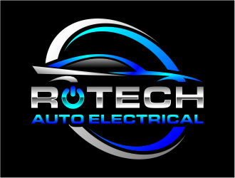 Rotech Auto Electrical logo design by cintoko