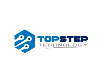 Top Step Technology logo design by serprimero