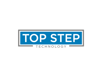 Top Step Technology logo design by bomie