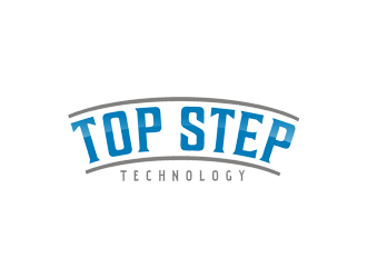 Top Step Technology logo design by bomie