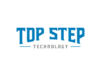 Top Step Technology logo design by bomie