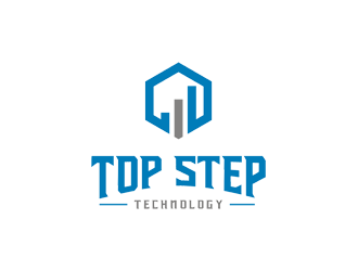 Top Step Technology logo design by bomie