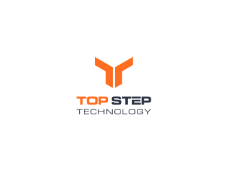 Top Step Technology logo design by Susanti