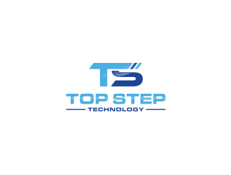 Top Step Technology logo design by kingdeco