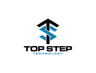 Top Step Technology logo design by FirmanGibran