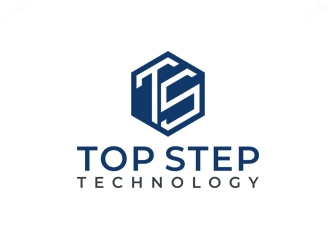 Top Step Technology logo design by Kebrra