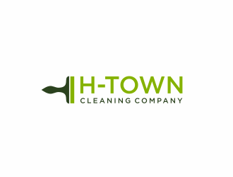 H-TOWN CLEANING COMPANY logo design by scolessi