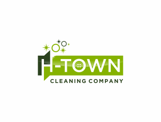 H-TOWN CLEANING COMPANY logo design by scolessi