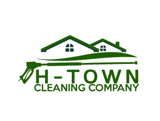 H-TOWN CLEANING COMPANY logo design by AamirKhan