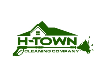 H-TOWN CLEANING COMPANY logo design by AamirKhan