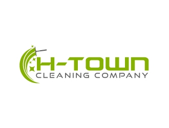 H-TOWN CLEANING COMPANY logo design by yans