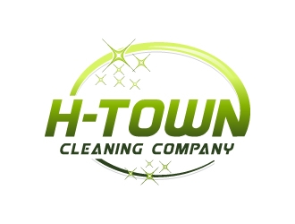 H-TOWN CLEANING COMPANY logo design by uttam