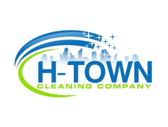 H-TOWN CLEANING COMPANY logo design by AamirKhan