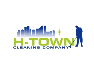 H-TOWN CLEANING COMPANY logo design by AamirKhan