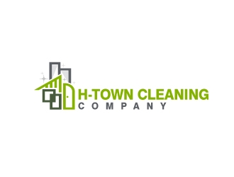 H-TOWN CLEANING COMPANY logo design by usashi