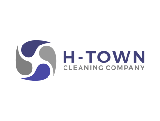 H-TOWN CLEANING COMPANY logo design by BlessedArt