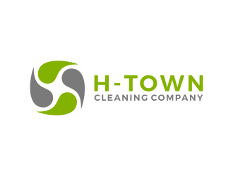 H-TOWN CLEANING COMPANY logo design by BlessedArt