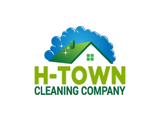 H-TOWN CLEANING COMPANY logo design by kasperdz