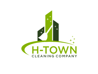 H-TOWN CLEANING COMPANY logo design by Sheilla