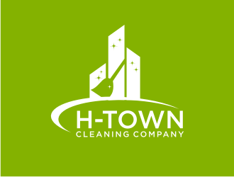 H-TOWN CLEANING COMPANY logo design by Sheilla