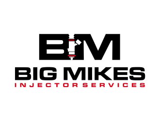 Big Mikes Injector Services logo design by scolessi