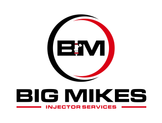 Big Mikes Injector Services logo design by scolessi