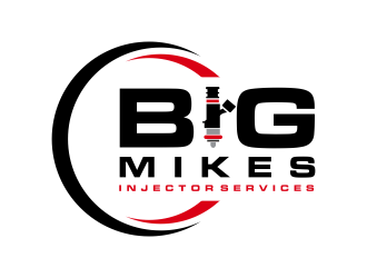 Big Mikes Injector Services logo design by scolessi