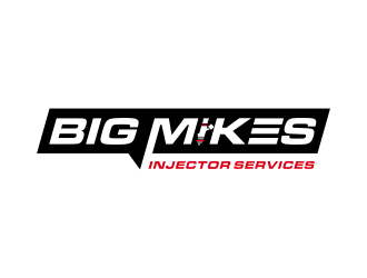 Big Mikes Injector Services logo design by scolessi